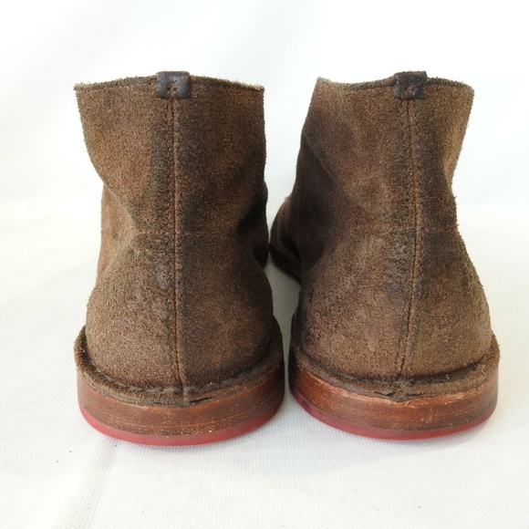 Cole Haan Size 13 M Brown Suede Chukka Mens R3D17 main image 3